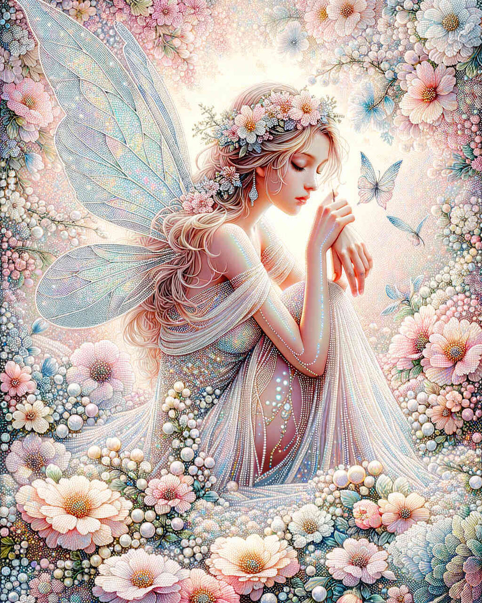Enchanting fairy — Diamond Painting Kit design