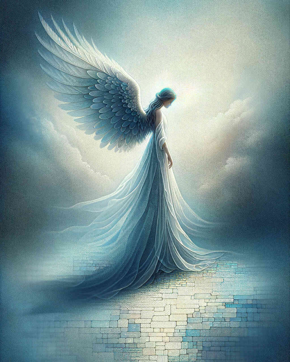 Enchanting angel — Diamond Painting Kit design