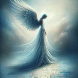 Enchanting angel — Diamond Painting Kit design
