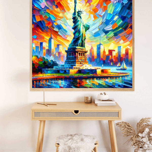 Color explosion of freedom — Diamond Painting Kit, product view 2