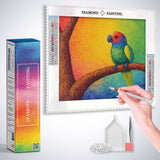 A Rainbow Portrait of Life — Diamond Painting Kit, product view 3