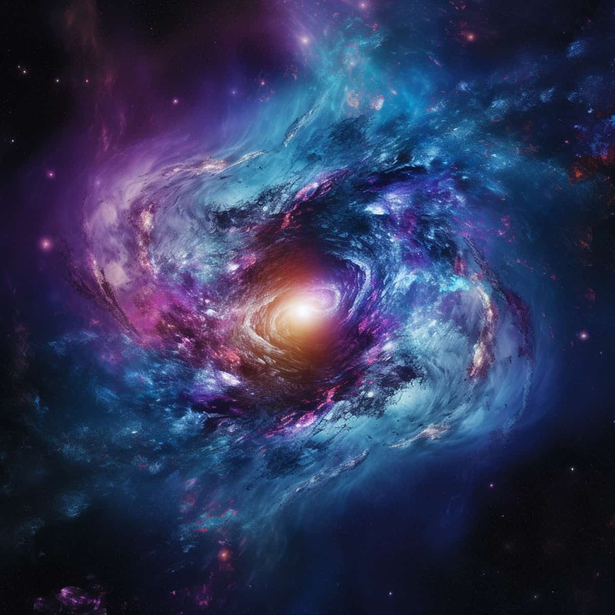 Cosmic harmony — Diamond Painting Kit design