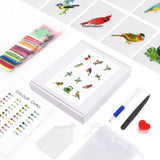 Birdwatching Collection, Set of 12 — Mini Diamond Painting Set, product view 2