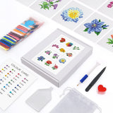 A Sea of Flowers, Set of 12 — Mini Diamond Painting Set, product view 2