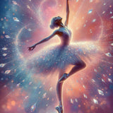 Floating Ballerina — Diamond Painting Kit design