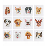 Dogs Collection, Set of 12 — Mini Diamond Painting Set design