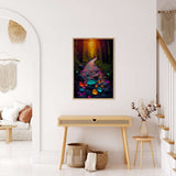 Path with glowing stones — AB Diamond Painting Kit, product view 3