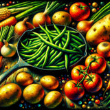 Mixed Vegetables — Diamond Painting Kit design