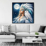 Queen of the Night — Diamond Painting Kit, product view 2
