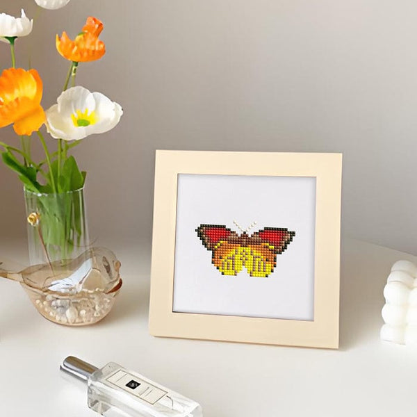 Colorful Butterfly World, Set of 9 — Mini Diamond Painting Set, product view 5