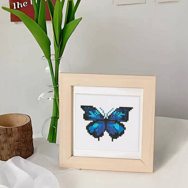 Colorful Butterfly World, Set of 9 — Mini Diamond Painting Set, product view 6