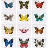 Butterfly Dreams, Set of 12 — Mini Diamond Painting Set design