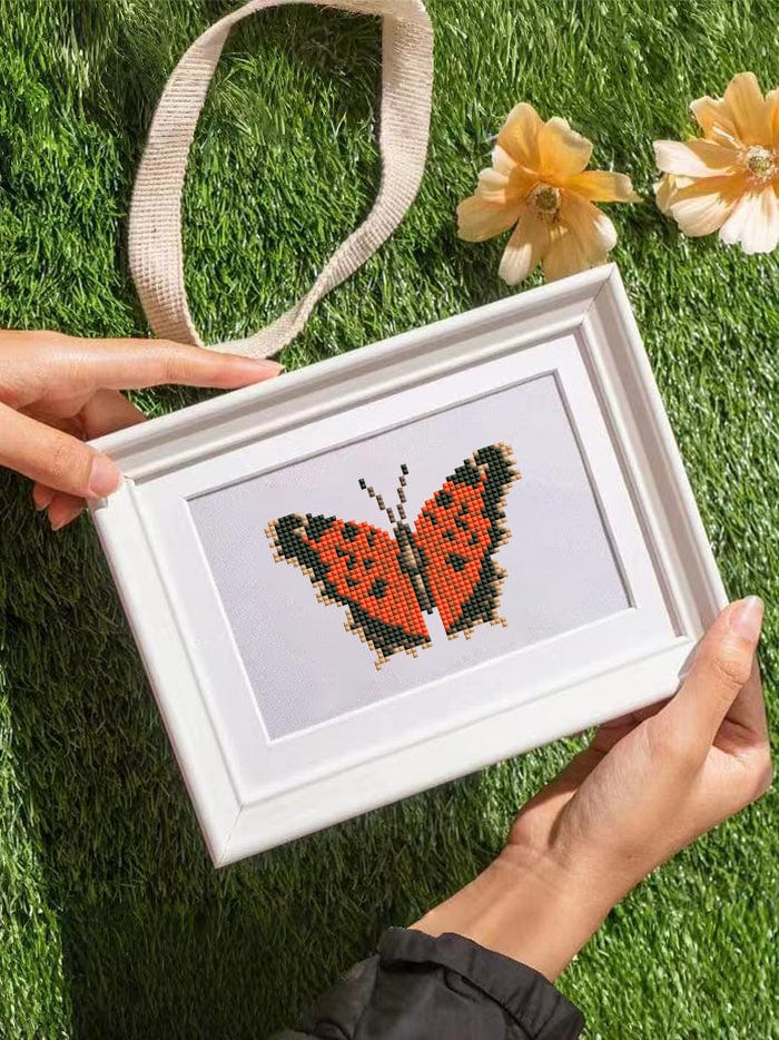 Butterfly Dreams, Set of 12 — Mini Diamond Painting Set, product view 4