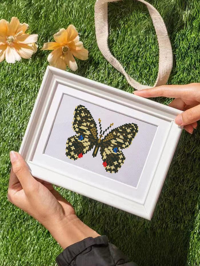 Butterfly Dreams, Set of 12 — Mini Diamond Painting Set, product view 7