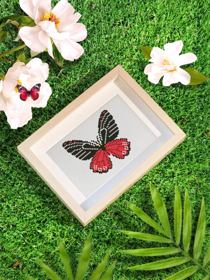 Butterfly Dreams, Set of 12 — Mini Diamond Painting Set, product view 8