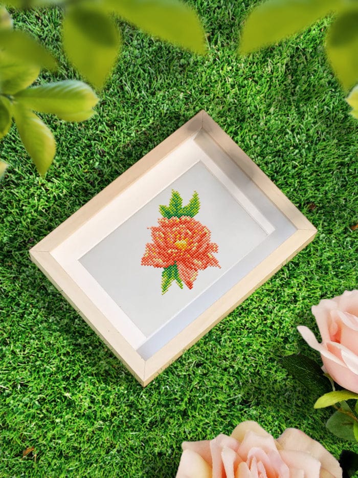 Colorful Blossoms, Set of 12 — Mini Diamond Painting Set, product view 4