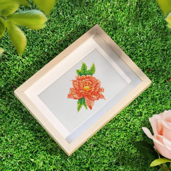 Colorful Blossoms, Set of 12 — Mini Diamond Painting Set, product view 4