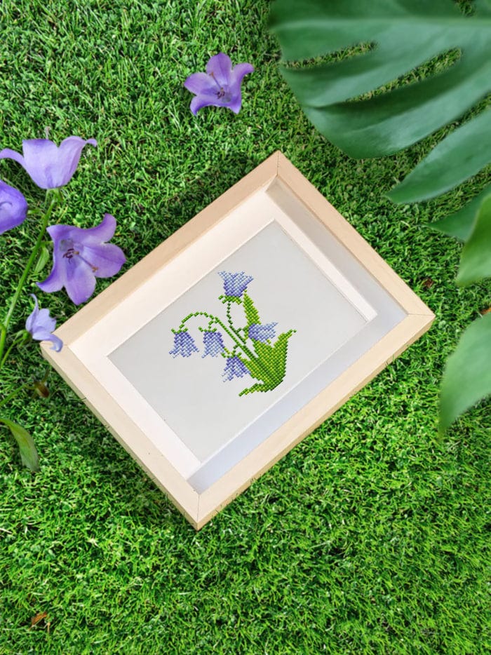 Colorful Blossoms, Set of 12 — Mini Diamond Painting Set, product view 5