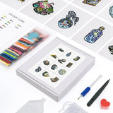 Cosmic Creations, Set of 12 — Mini Diamond Painting Set, product view 2