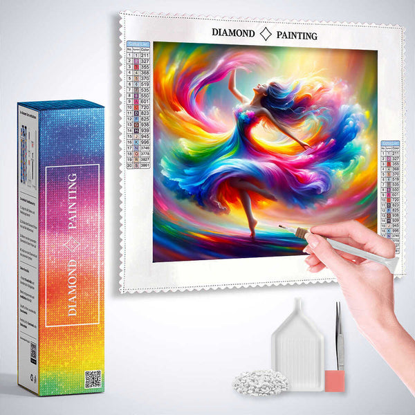 Dance of Life — Diamond Painting Kit, product view 3