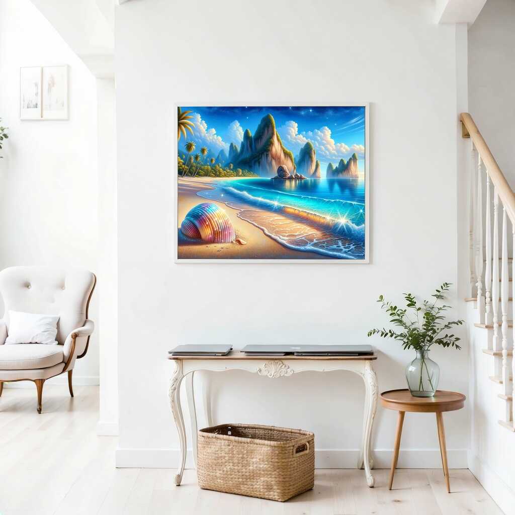 Caribbean dream — Diamond Painting Kit, product view 2