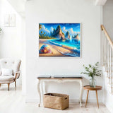Caribbean dream — Diamond Painting Kit, product view 2