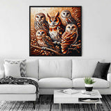 Owl gallery — Diamond Painting Kit, product view 2