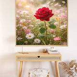 The Morning Rose — Diamond Painting Kit, product view 2