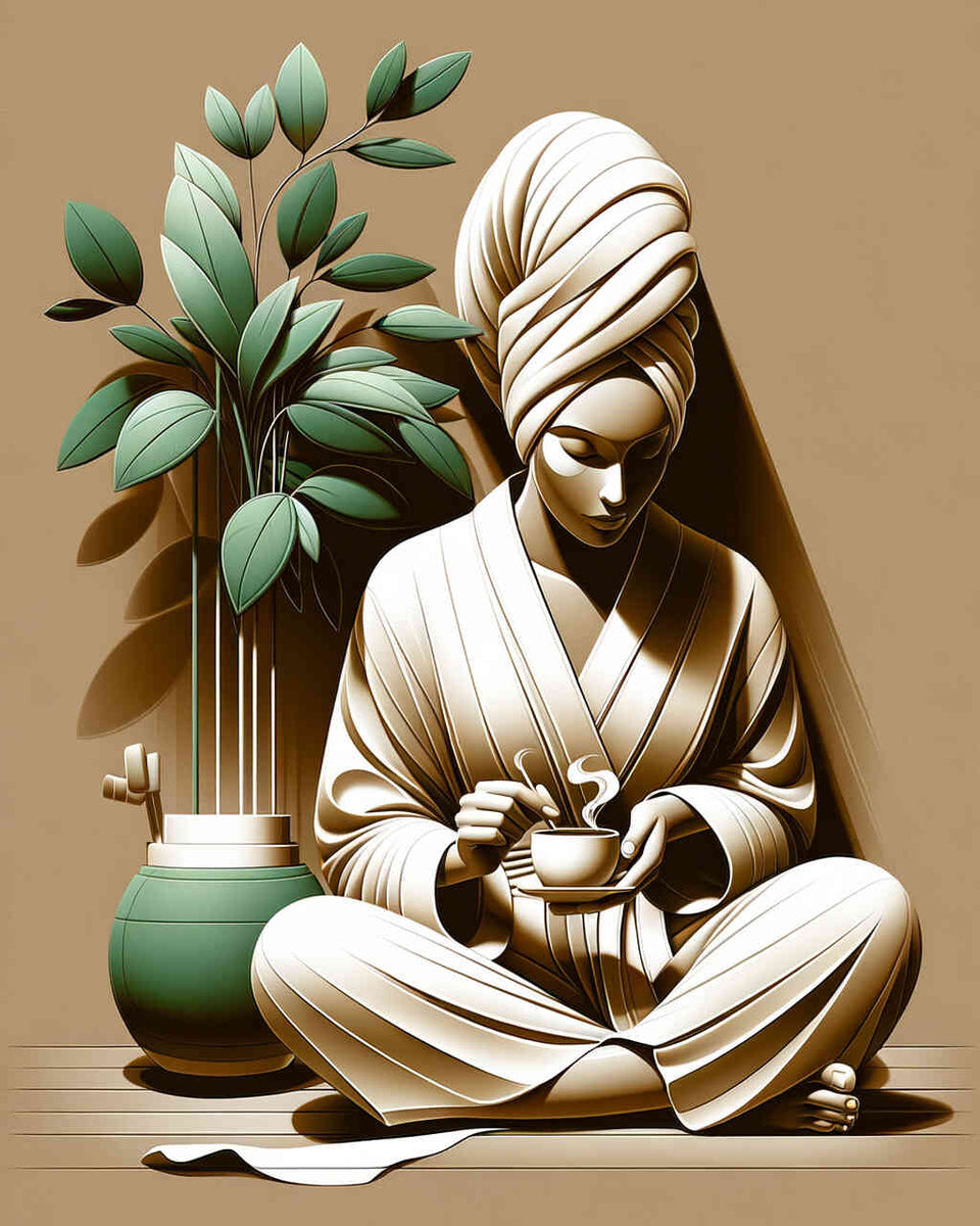 Wellness and Coffee — Diamond Painting Kit design