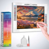 Mount Fuji in Japan — Diamond Painting Kit, product view 3