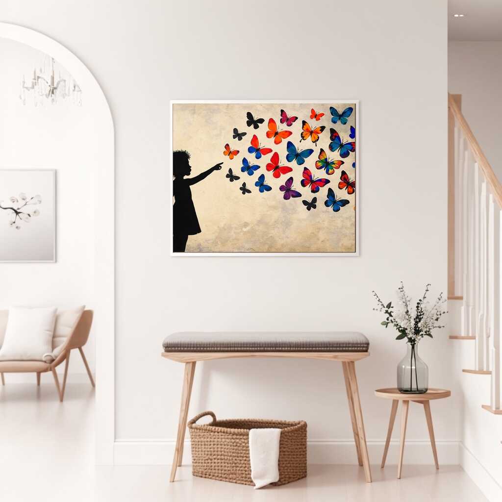A Moment of Butterfly Magic — Diamond Painting Kit, product view 2