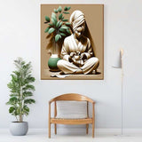 Wellness and Coffee — Diamond Painting Kit, product view 2