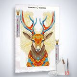 Vector Deer — Diamond Painting Kit, product view 2