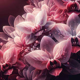 Orchid Close-Up — Diamond Painting Kit design