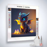 Dragon Dreams — Diamond Painting Kit, product view 2