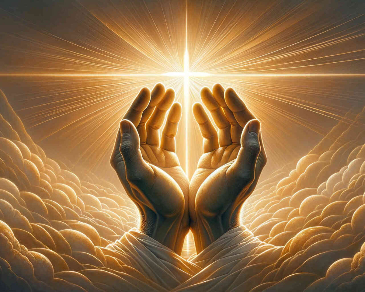 Hands to the sky — Diamond Painting Kit design