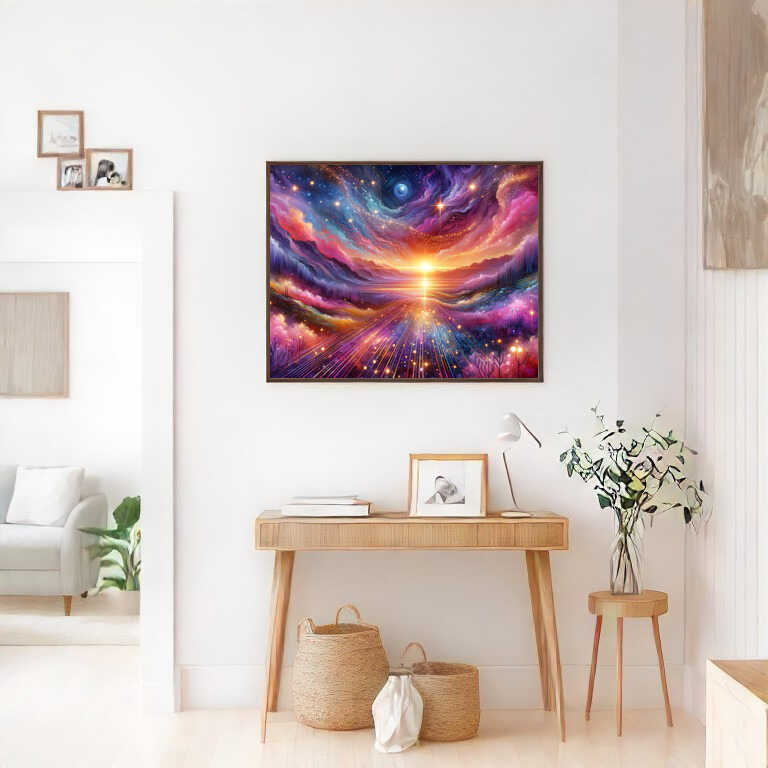 The Fantasy Landscape — Diamond Painting Kit, product view 2