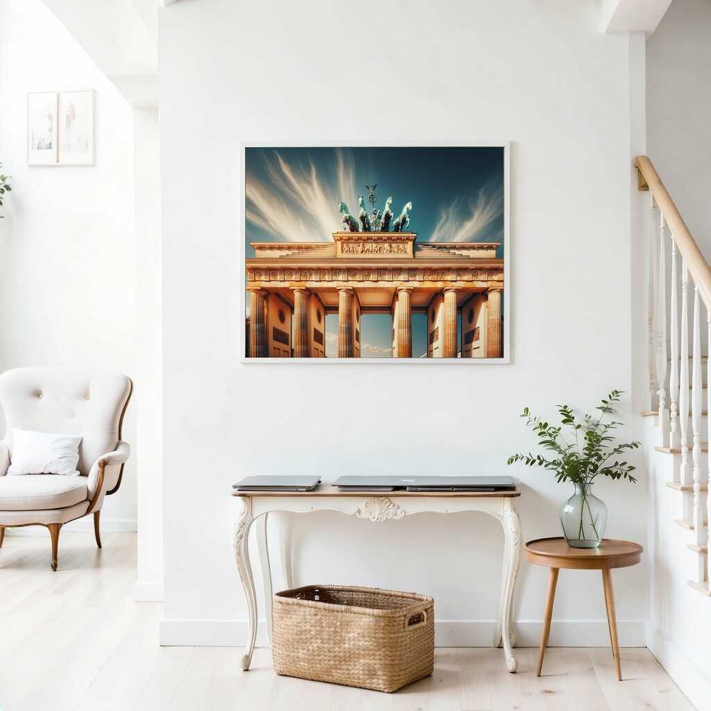 Brandenburg Gate in Berlin — Diamond Painting Kit, product view 2