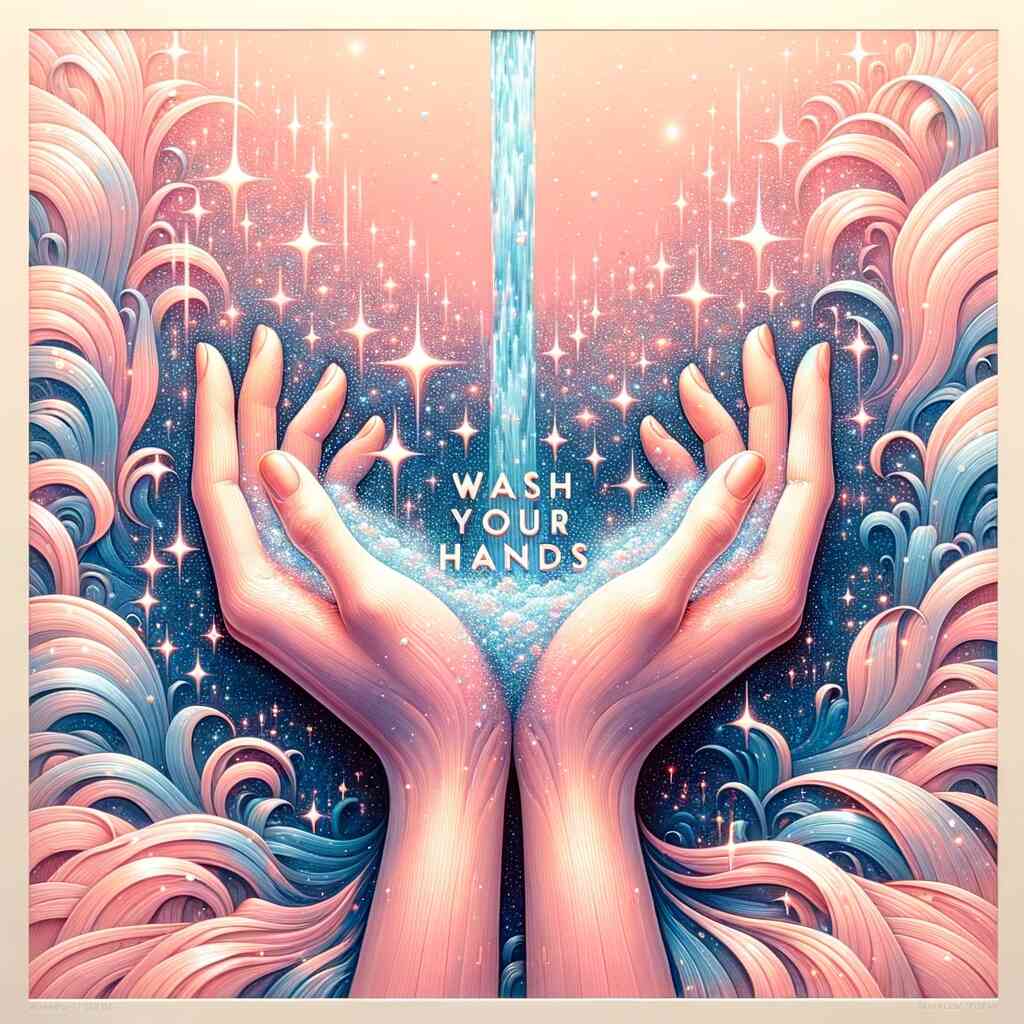 Wash Your Hands — Diamond Painting Kit design