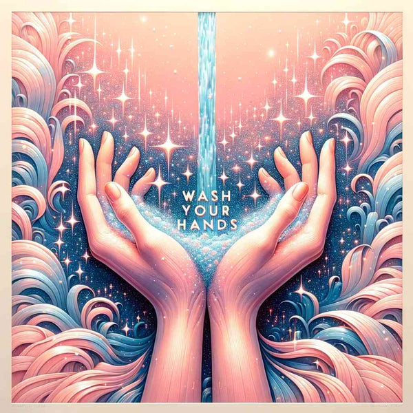 Wash Your Hands — Diamond Painting Kit design