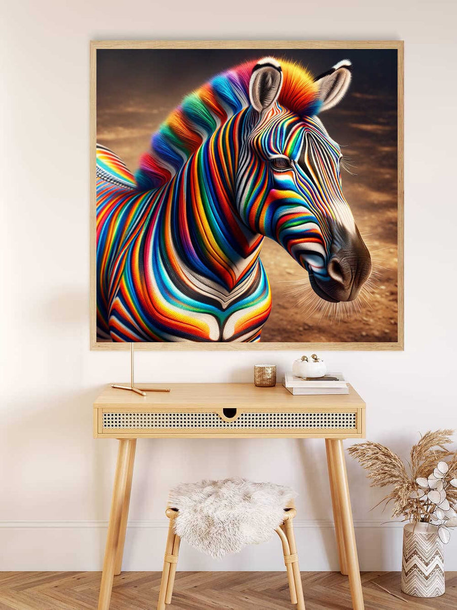 Color magic of the wilderness — Diamond Painting Kit, product view 2