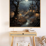Halloween Ghost Forest — Diamond Painting Kit, product view 2
