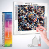 Cosmic Kaleidoscope — Diamond Painting Kit, product view 3