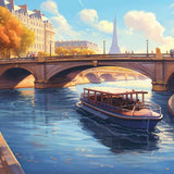 Autumn Magic in Paris — Diamond Painting Kit design