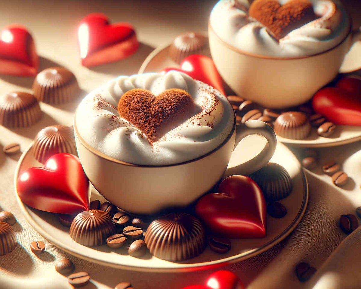 Cappuccino for Two — Diamond Painting Kit design