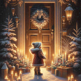 Little Child Christmas — Diamond Painting Kit design