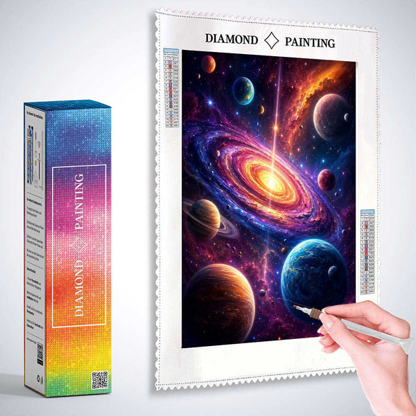 Galactic Daydream — Diamond Painting Kit, product view 3