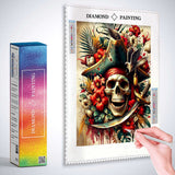 Skull Pirate — Diamond Painting Kit, product view 3