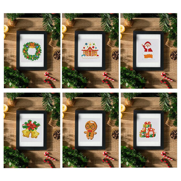 Festive Magic, Set of 12 — Mini Diamond Painting Set, product view 9