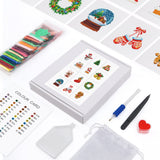 Festive Magic, Set of 12 — Mini Diamond Painting Set, product view 2